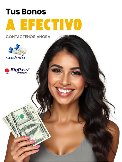 Cambia tus bonos Sodexo y Big Pass en Bogotá